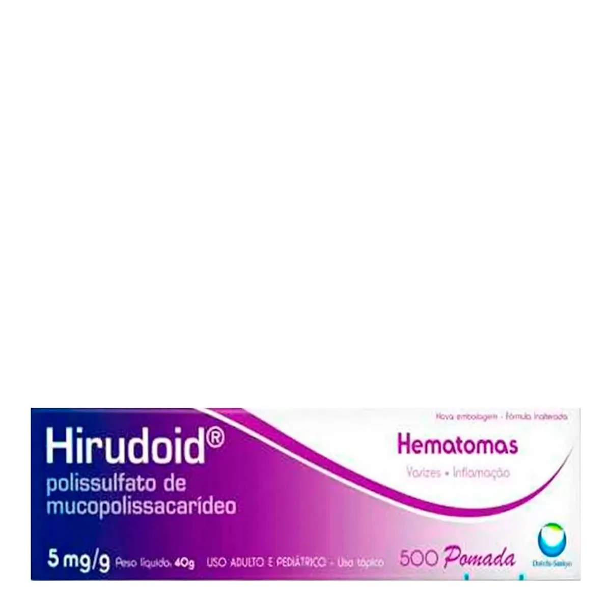 HIRUDOID 5MG/G POMADA BISNAGA COM 40G