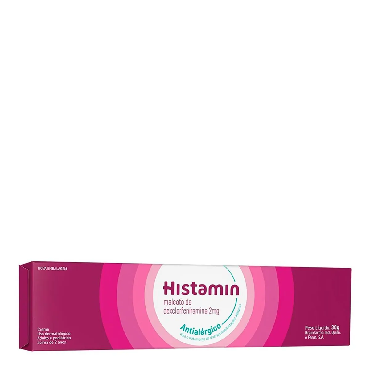 HISTAMIN 10MG NEO QUIMICA CREME BISNAGA COM 30G