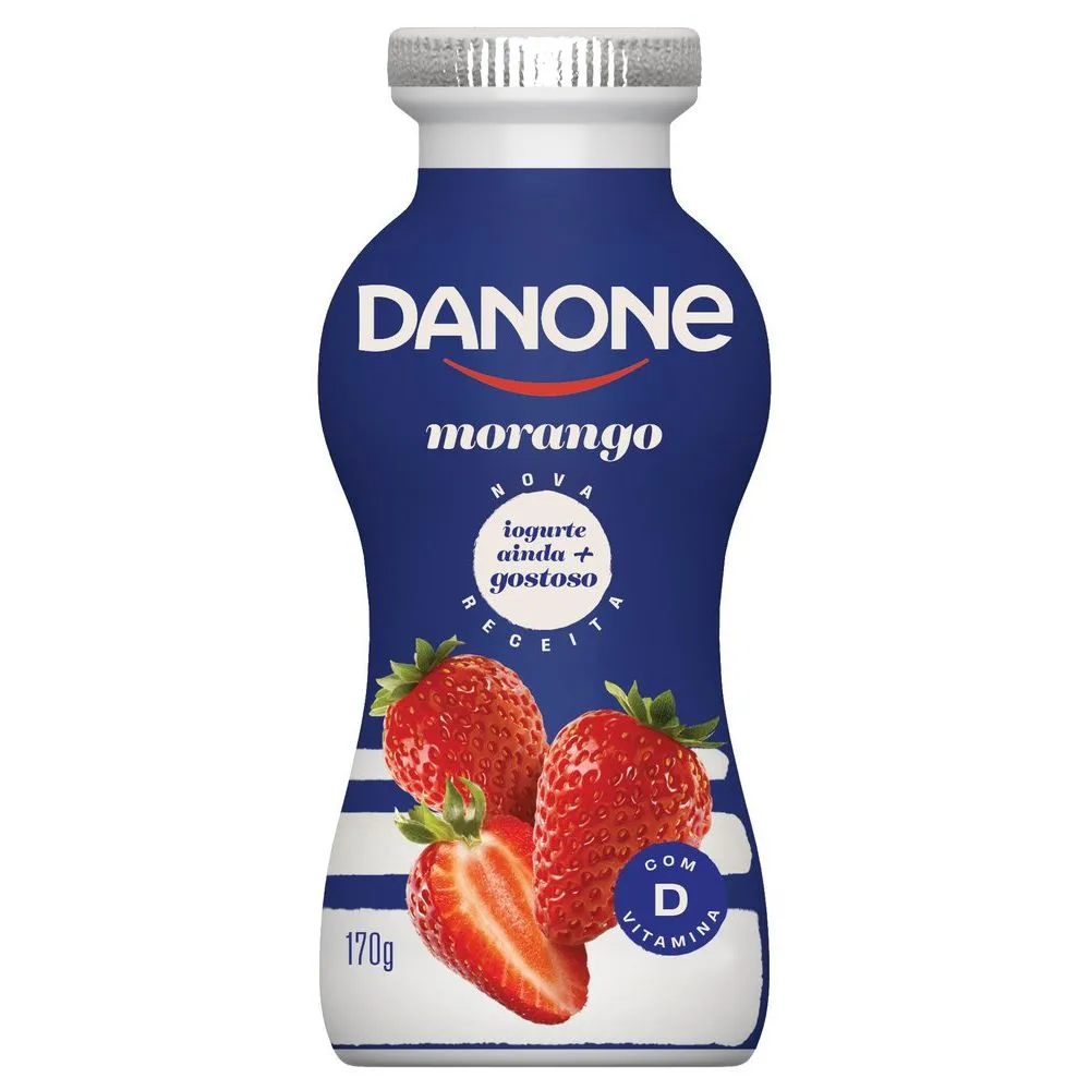 IOGURTE LIQUIDO DANONE MORANGO 170G