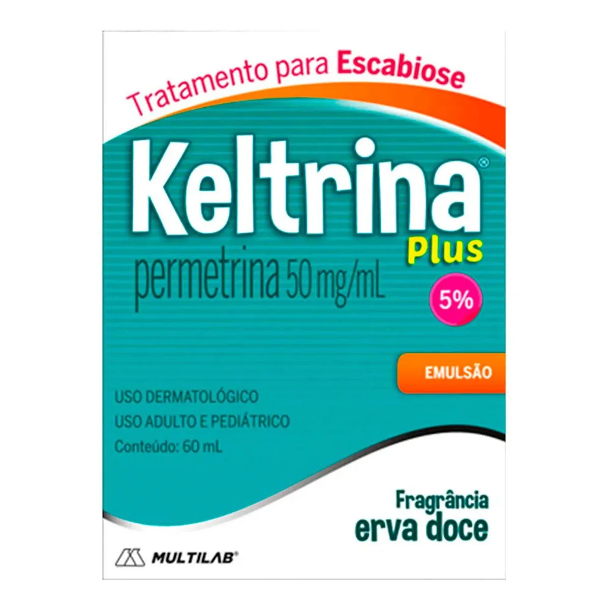 KELTRINA PLUS 5% LOCAO 60ML