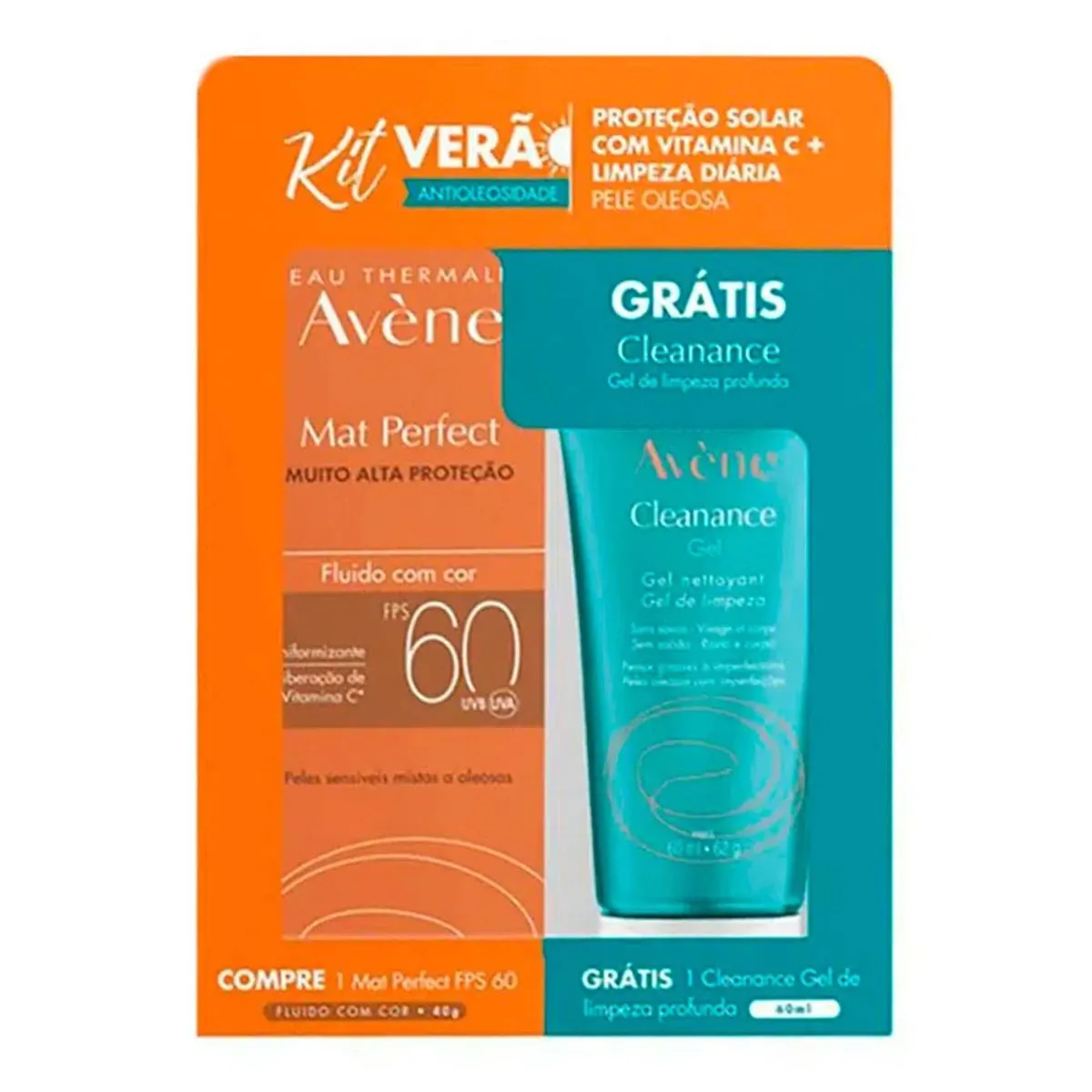 KIT AVENE MAT PERFECT COM COR FPS60 + CLEANANCE 40G
