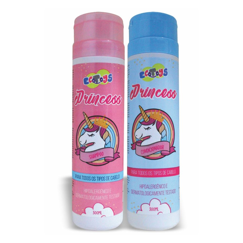 KIT KERABRASIL KIDS PRINCESS SHAMPOO E CONDICIONADOR