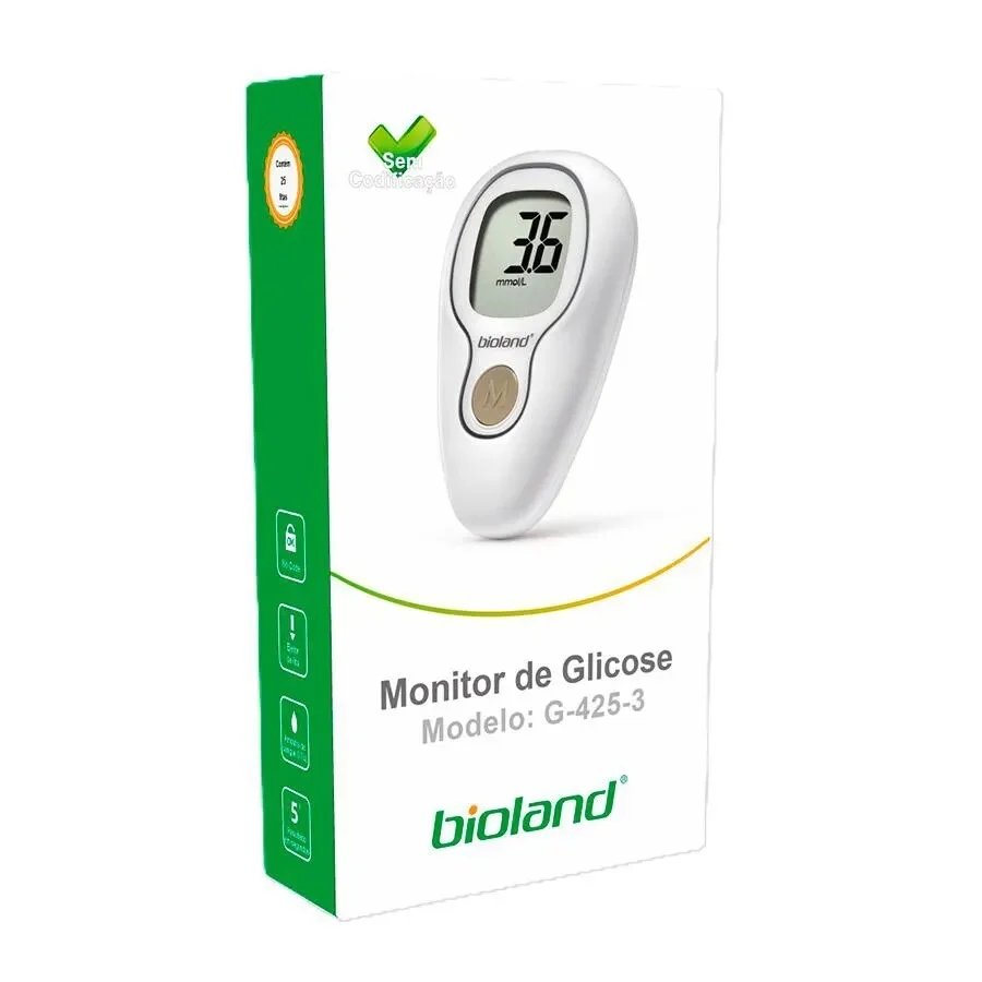 KIT MEDIDOR DE GLICEMIA BIOLAND