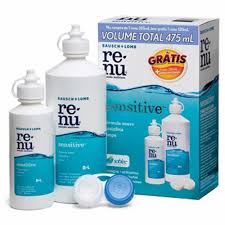 KIT RENU SENSITIVE SOLUCAO MULTIUSO 355ML + 120ML