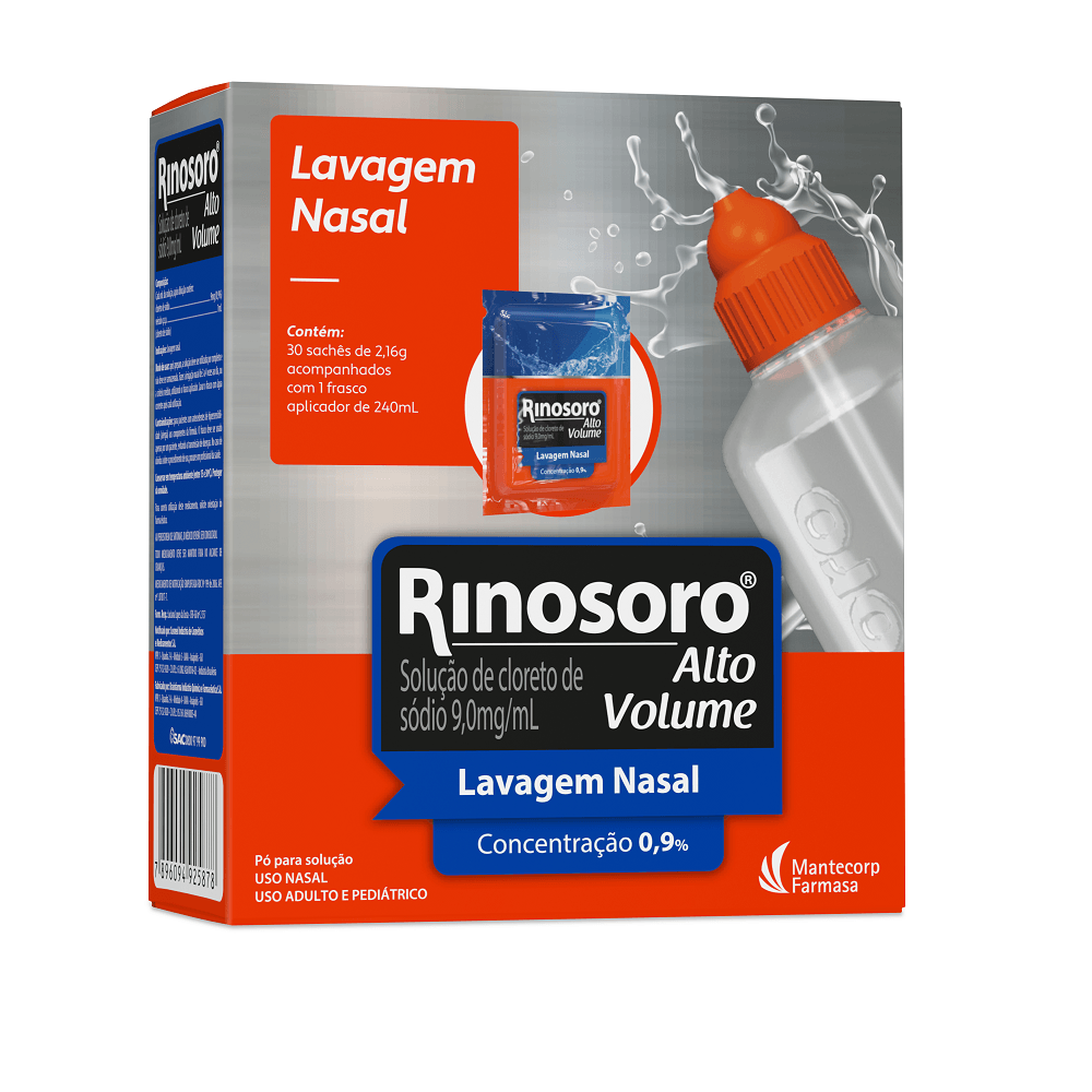 Thumbnail de KIT RINOSORO ALTO VOLUME COM 30 SACHES E FRASCO DE 250ML