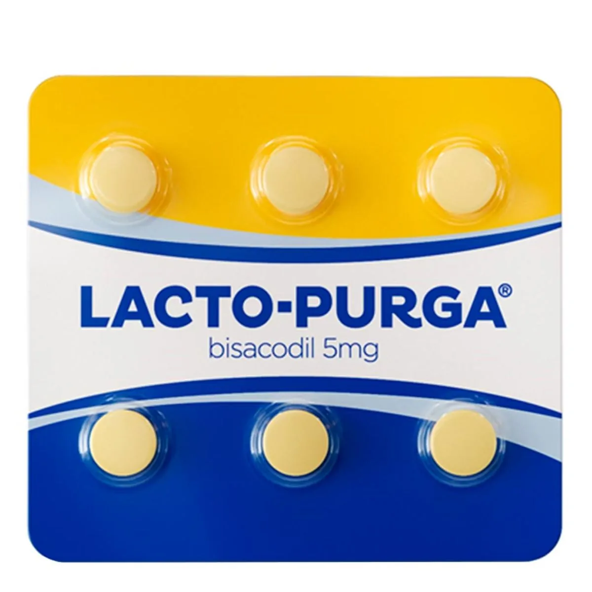 LACTO-PURGA 5MG CARTELA COM 6 COMPRIMIDOS