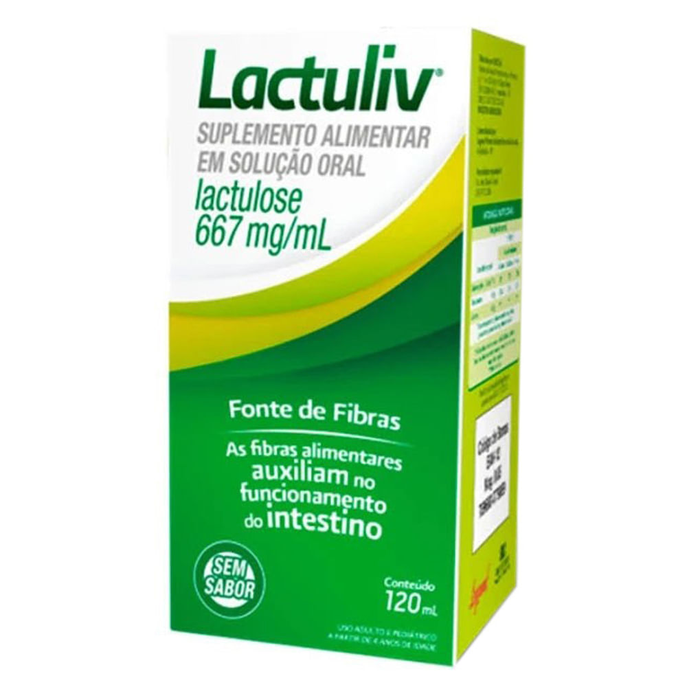 Thumbnail de LACTULIV 667MG SEM SABOR 120ML
