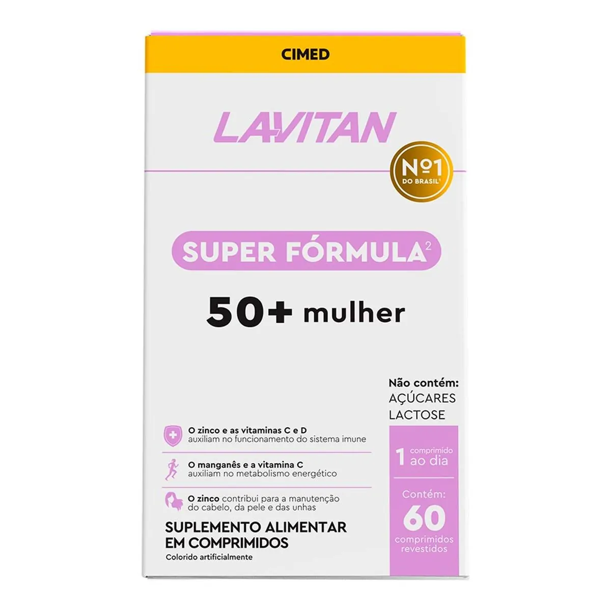 LAVITAN 50+ MULHER COM 60 COMPRIMIDOS