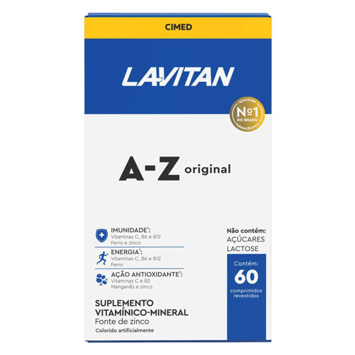 LAVITAN A-Z ORIGINAL FRASCO COM 60 COMPRIMIDOS REVESTIDOS