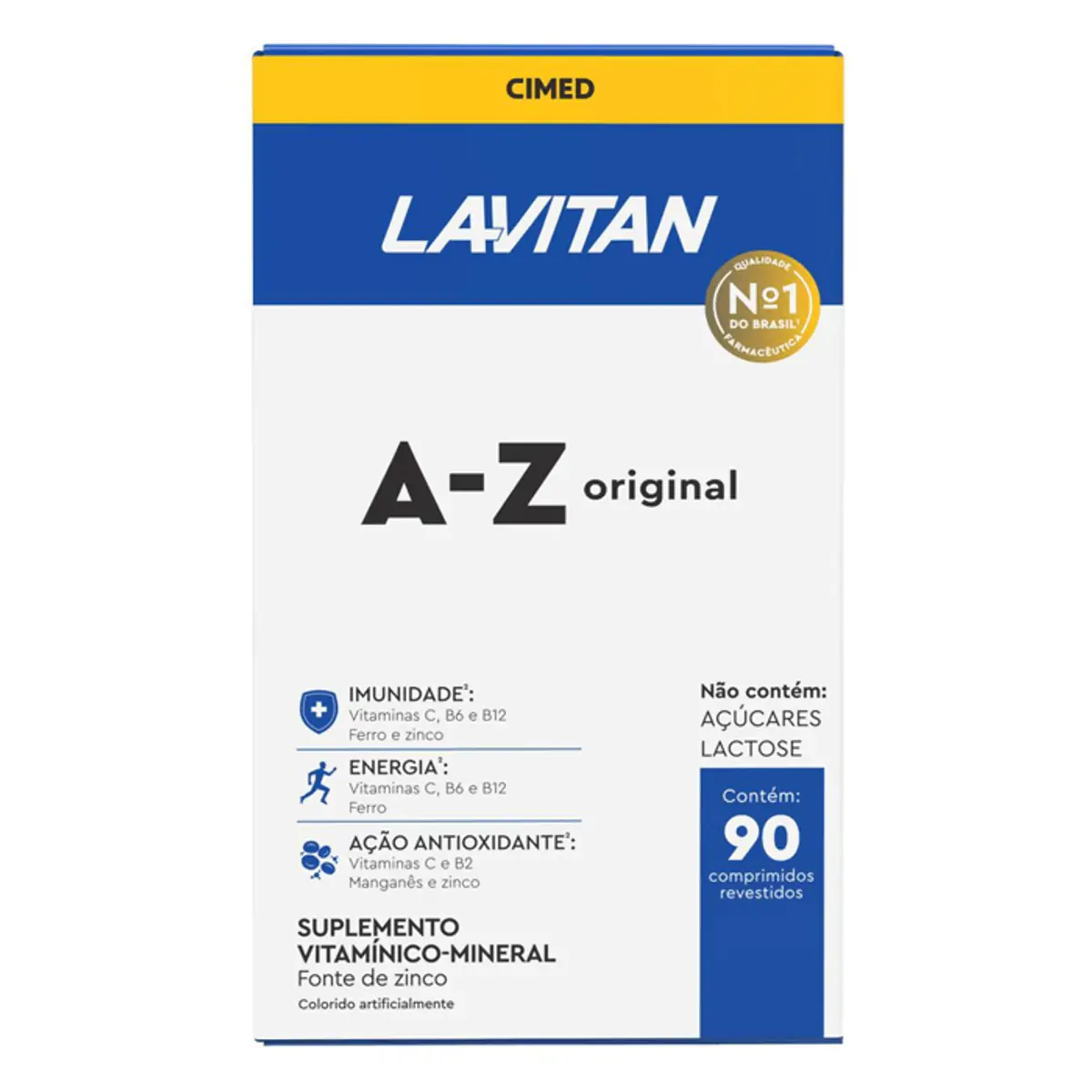 LAVITAN A-Z ORIGINAL FRASCO COM 90 COMPRIMIDOS REVESTIDOS