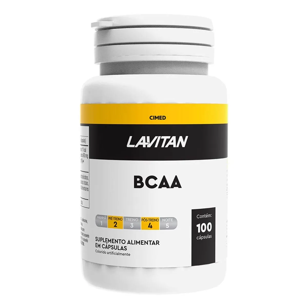 Thumbnail de LAVITAN BCAA 2400 FRASCO COM 100 CAPSULAS