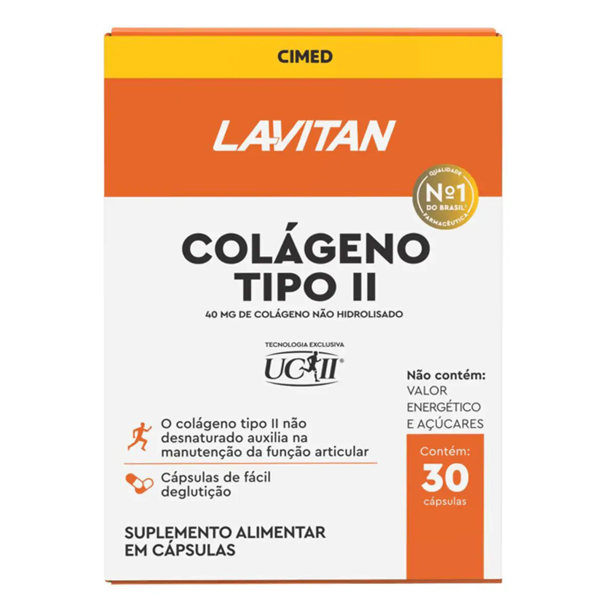 LAVITAN COLAGENO TIPO II COM 30 COMPRIMIDOS