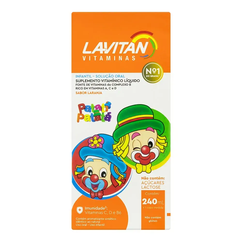 LAVITAN INFANTIL SABOR LARANJA 240ML