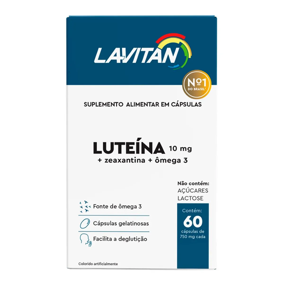LAVITAN LUTEINA FRASCO COM 60 CAPSULAS
