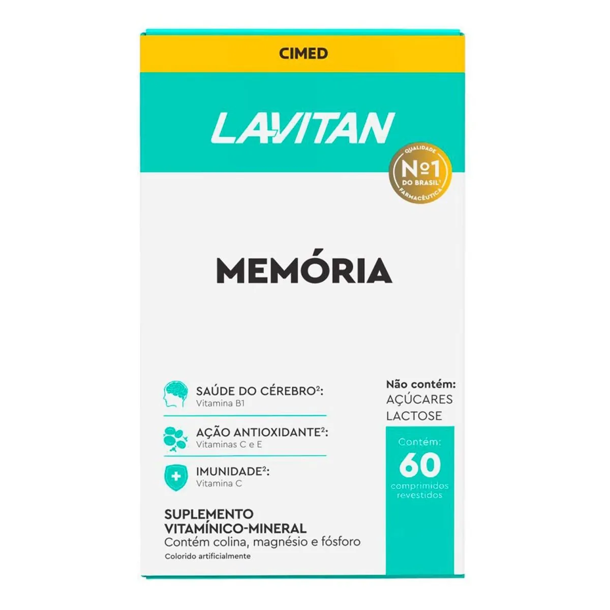 LAVITAN MEMORIA COM 60 COMPRIMIDOS
