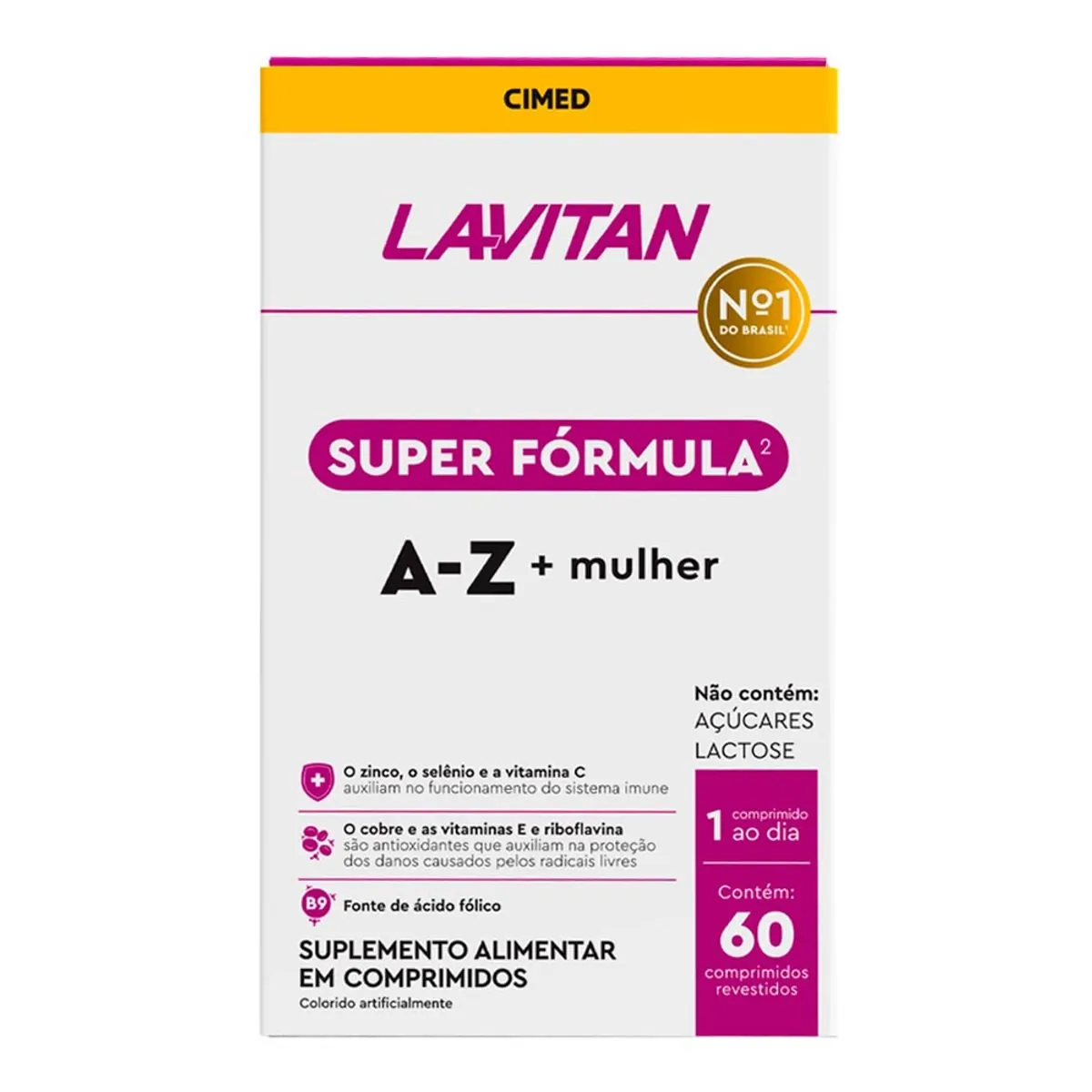 LAVITAN MULTI MULHER 5G COM 60 COMPRIMIDOS