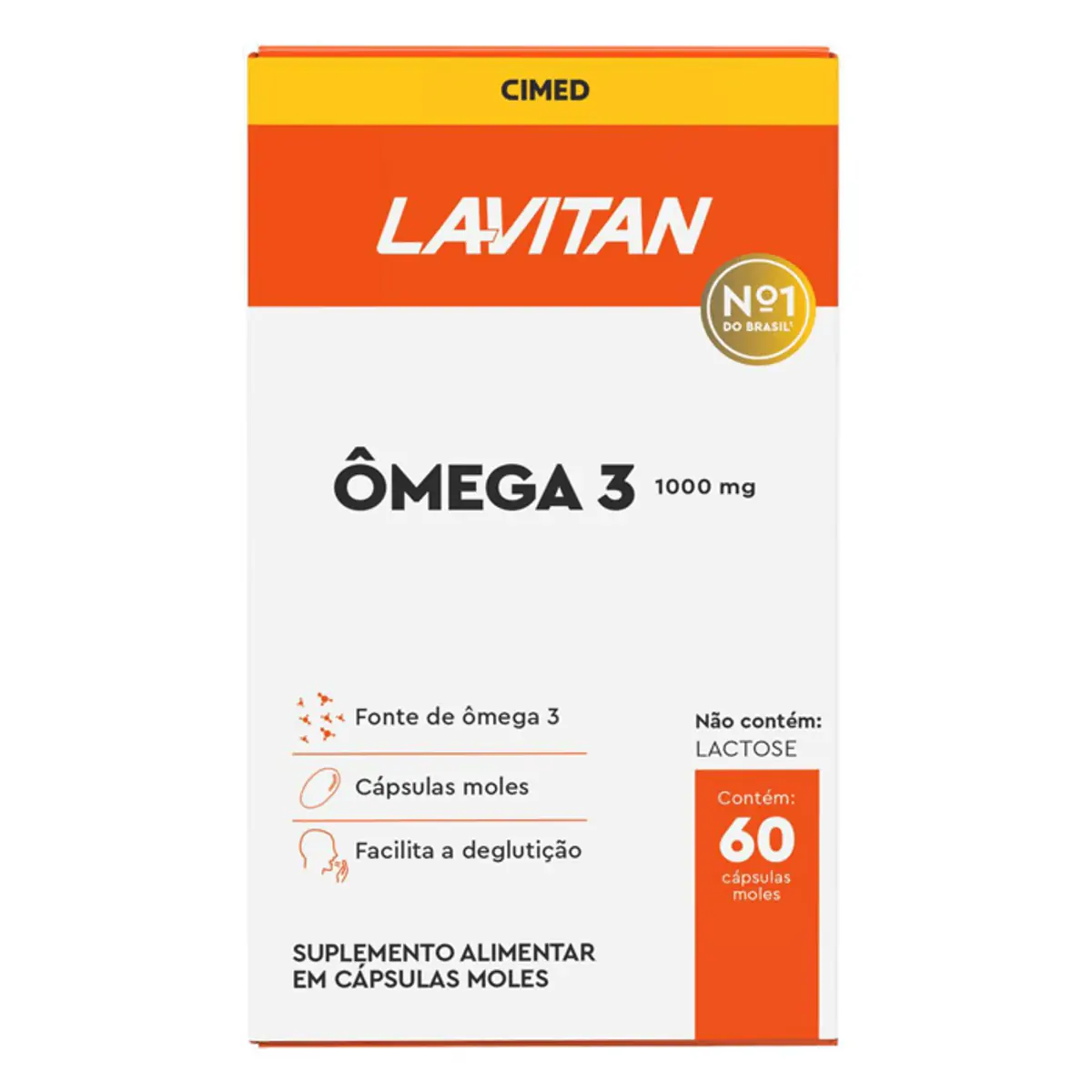 Thumbnail de LAVITAN OMEGA 3 FRASCO COM 60 CAPSULAS