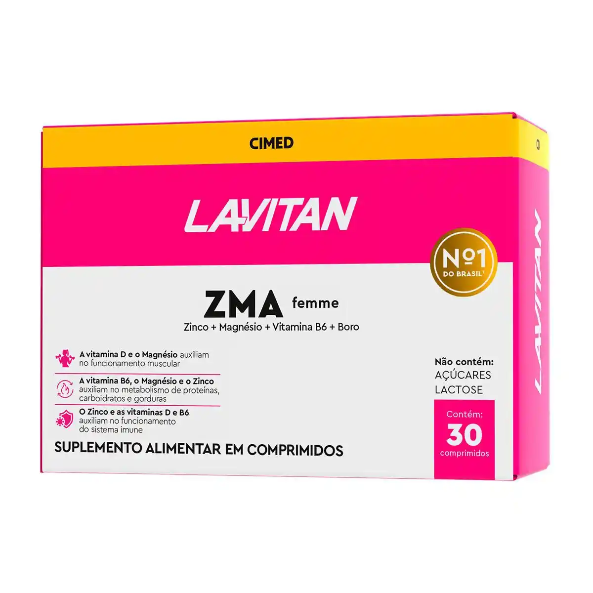 LAVITAN ZMA FEMME COM 30 COMPRIMIDOS