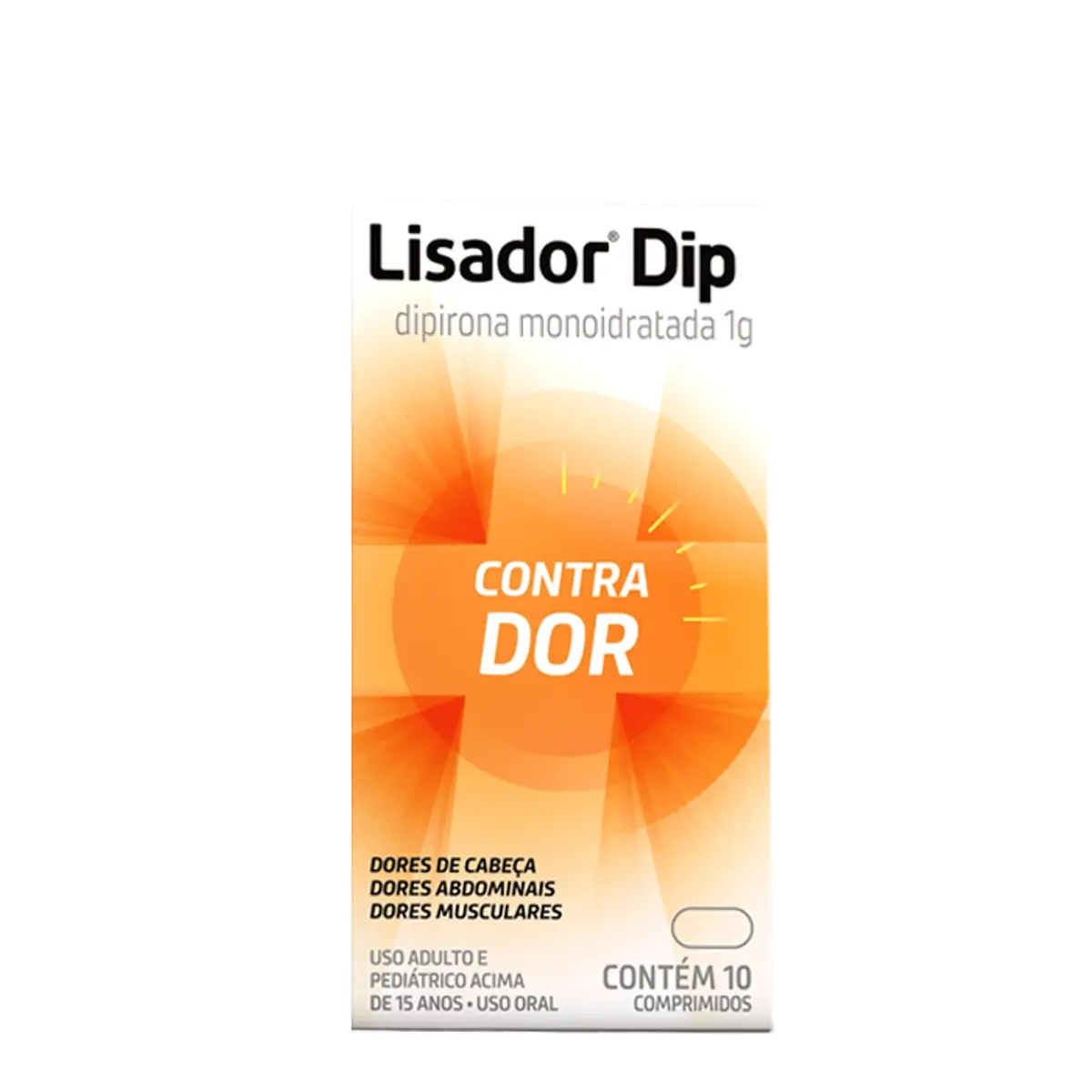LISADOR DIP 1G BLISTER COM 10 COMPRIMIDOS
