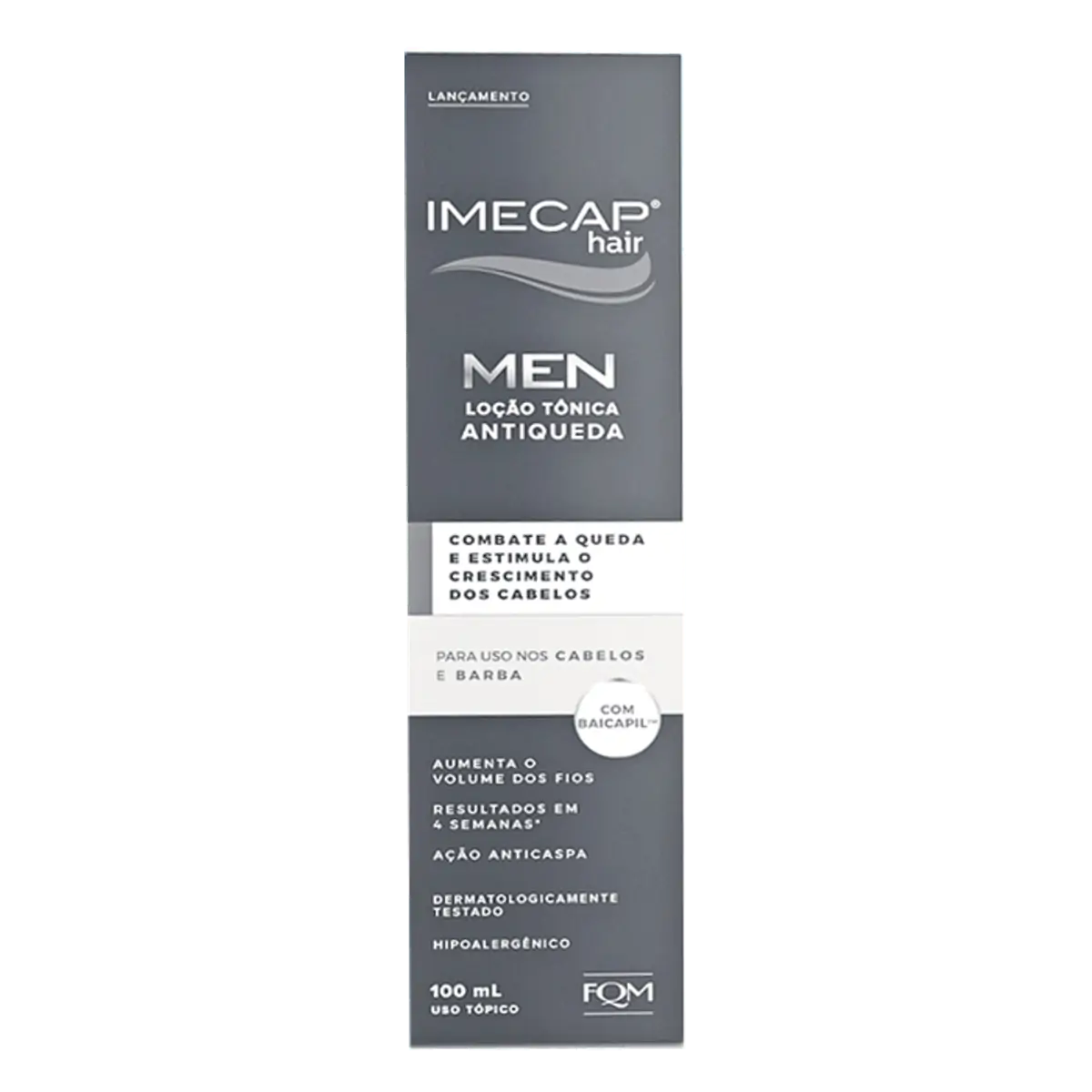 Thumbnail de LOCAO CAPILAR IMECAP HAIR MEN FRASCO COM 100ML
