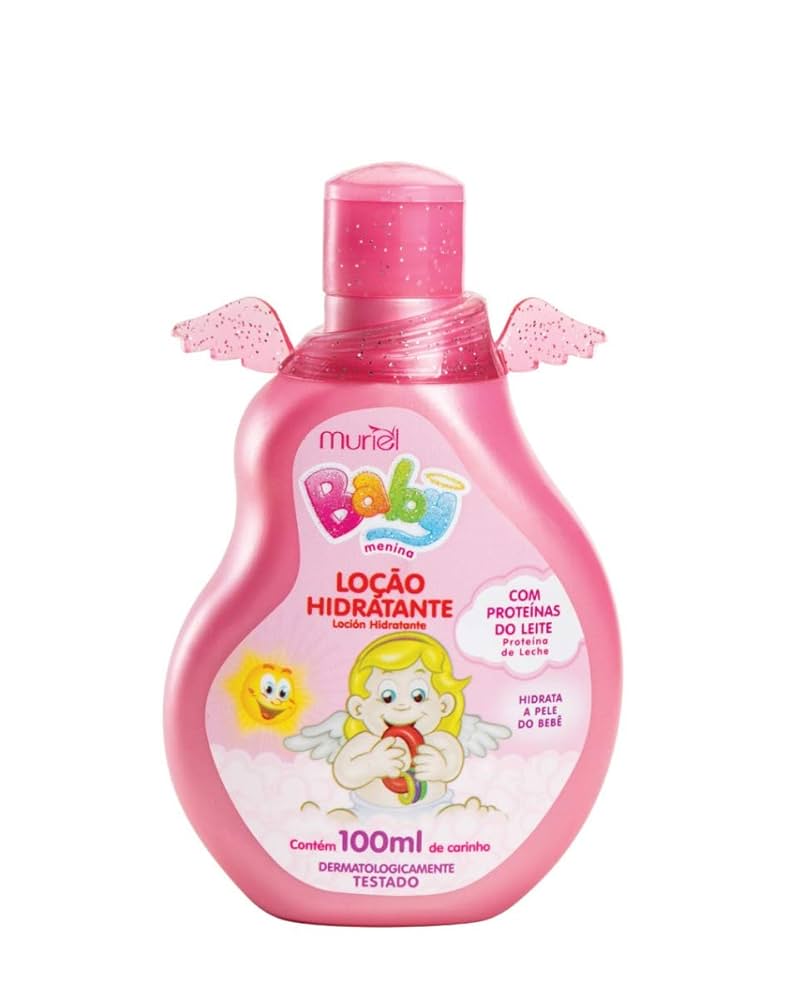 LOCAO HIDRATANTE MURIEL BABY MENINA 100ML