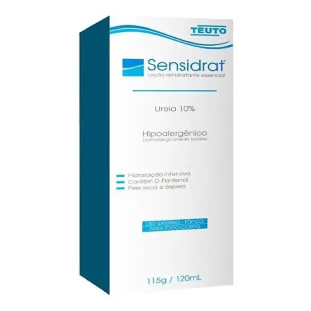 LOCAO REIDRATANTE SENSIDRAT 10% 120ML