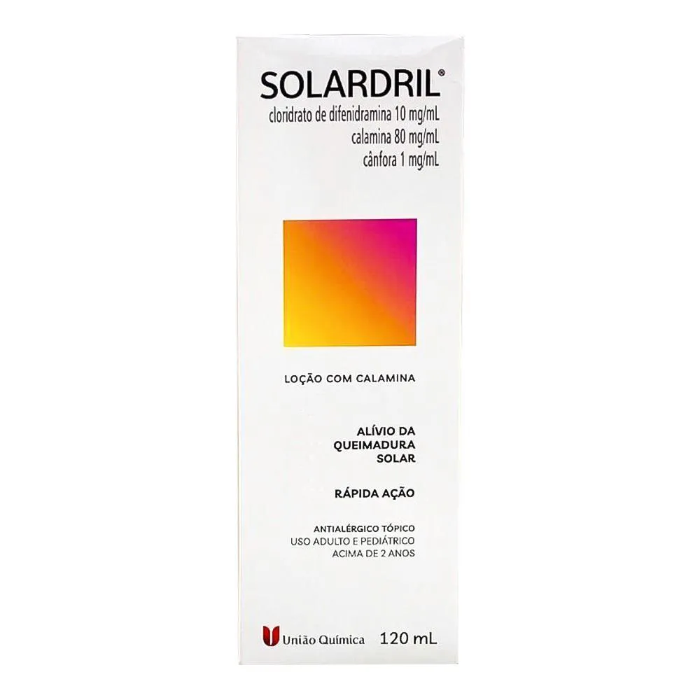 LOCAO SOLARDRIL COM 120ML