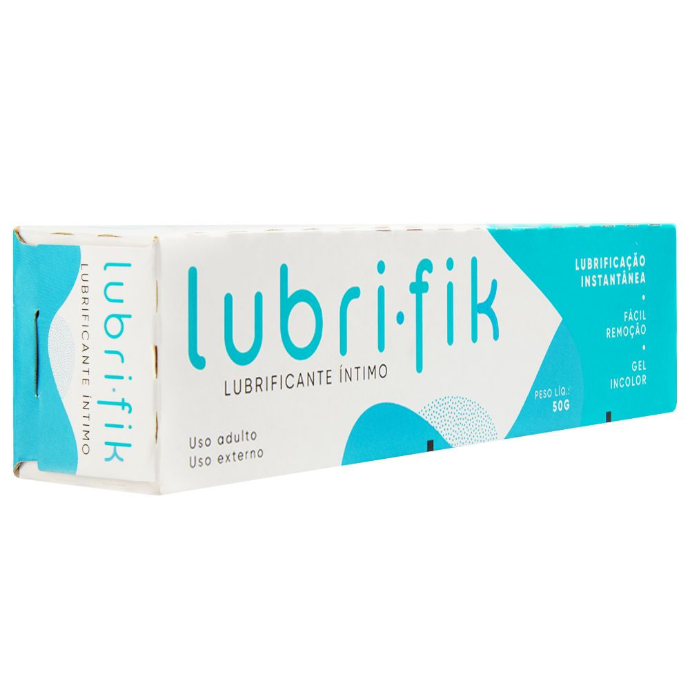 LUBRIFICANTE INTIMO LUBRIFIK GEL BISNAGA COM 50G