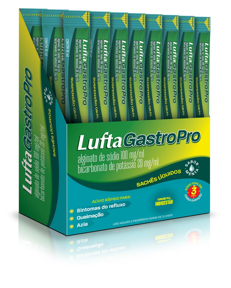 LUFTAGASTROPRO 100MG+20MG/ML SUSPENSAO