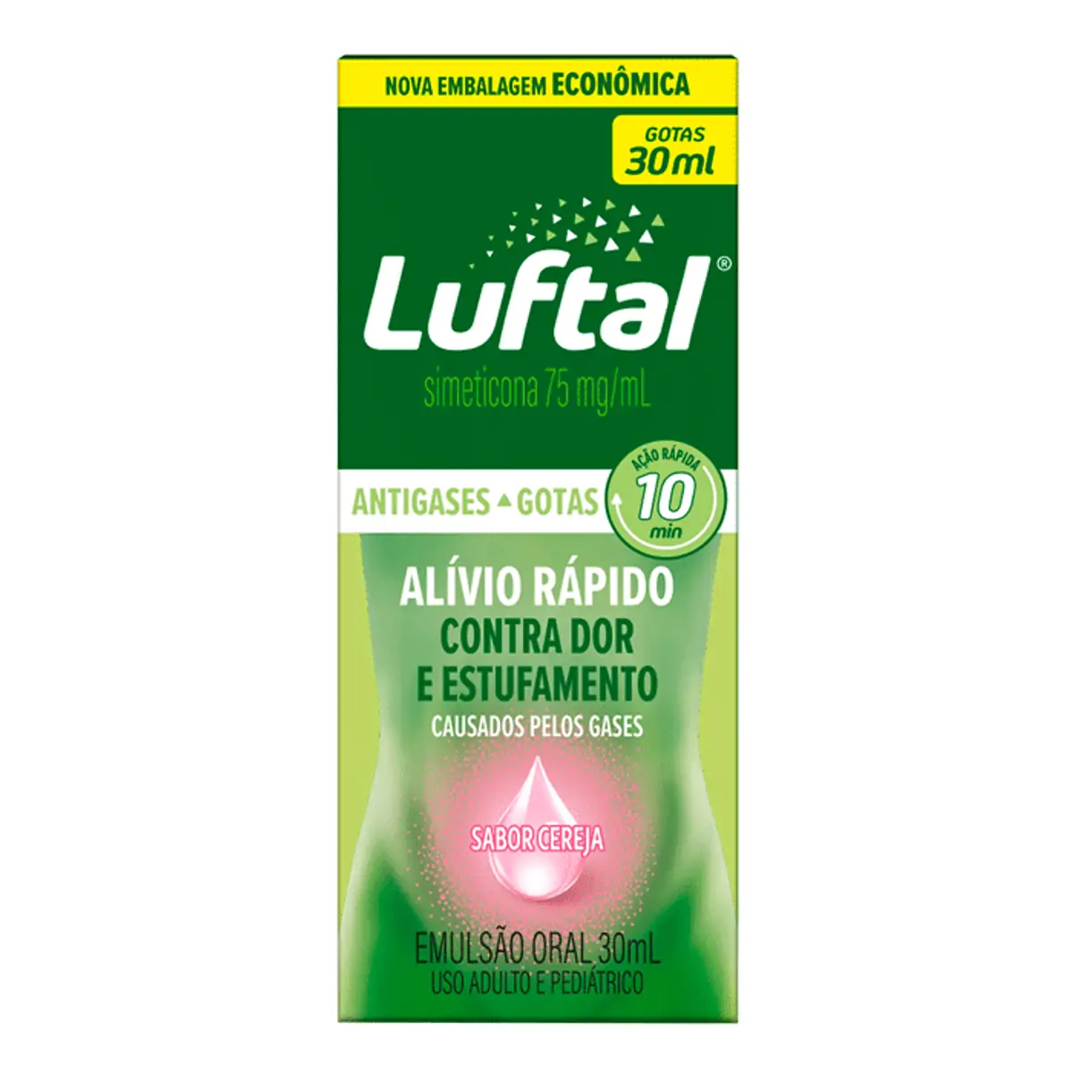 LUFTAL 75MG GOTAS FRASCO COM 30ML