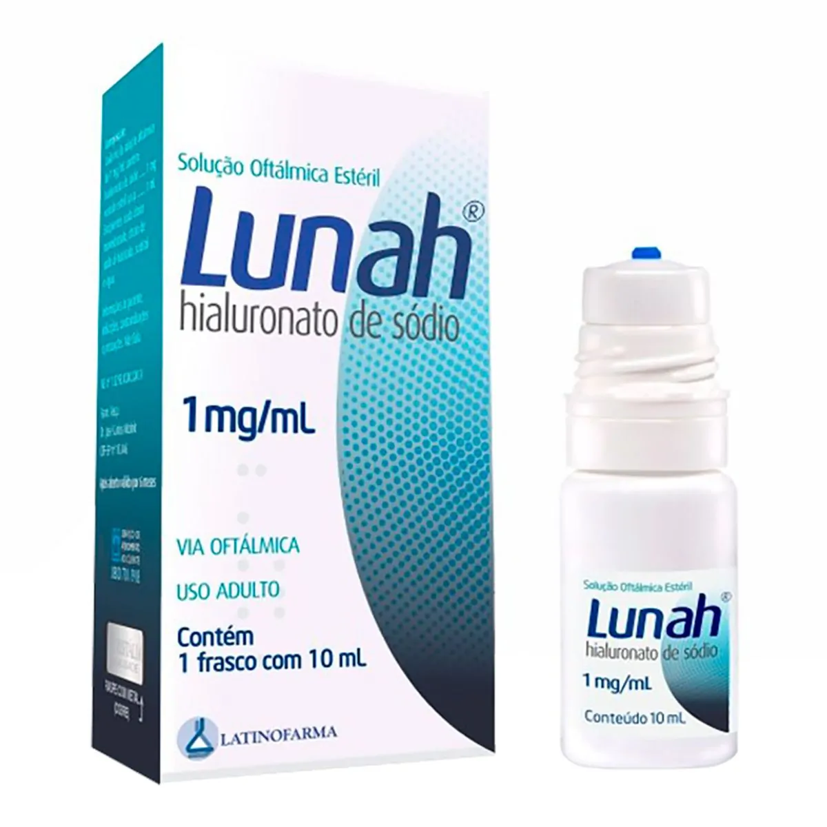 LUNAH 1MG/ML SOLUCAO OFTALMICA FRASCO GOTAS COM 10ML