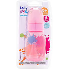 MAMADEIRA LOLLY CLEAN 120ML SILICONE REDONDA FEMININA