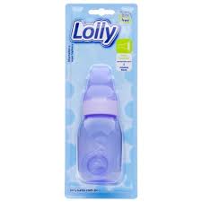 MAMADEIRA LOLLY CLEAN 120ML SILICONE REDONDA MASCULINA