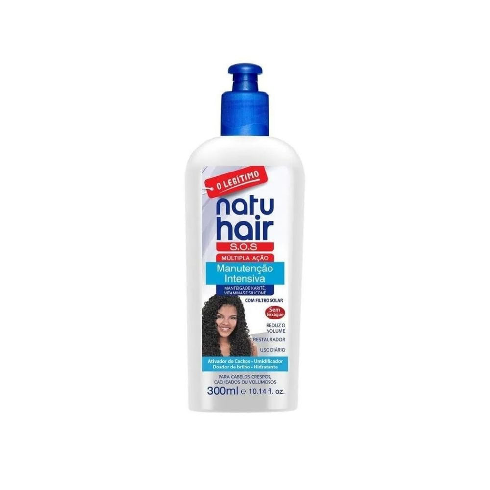 MANUTENCAO INTENSIVA NATU HAIR SOS QUERATINA 300ML