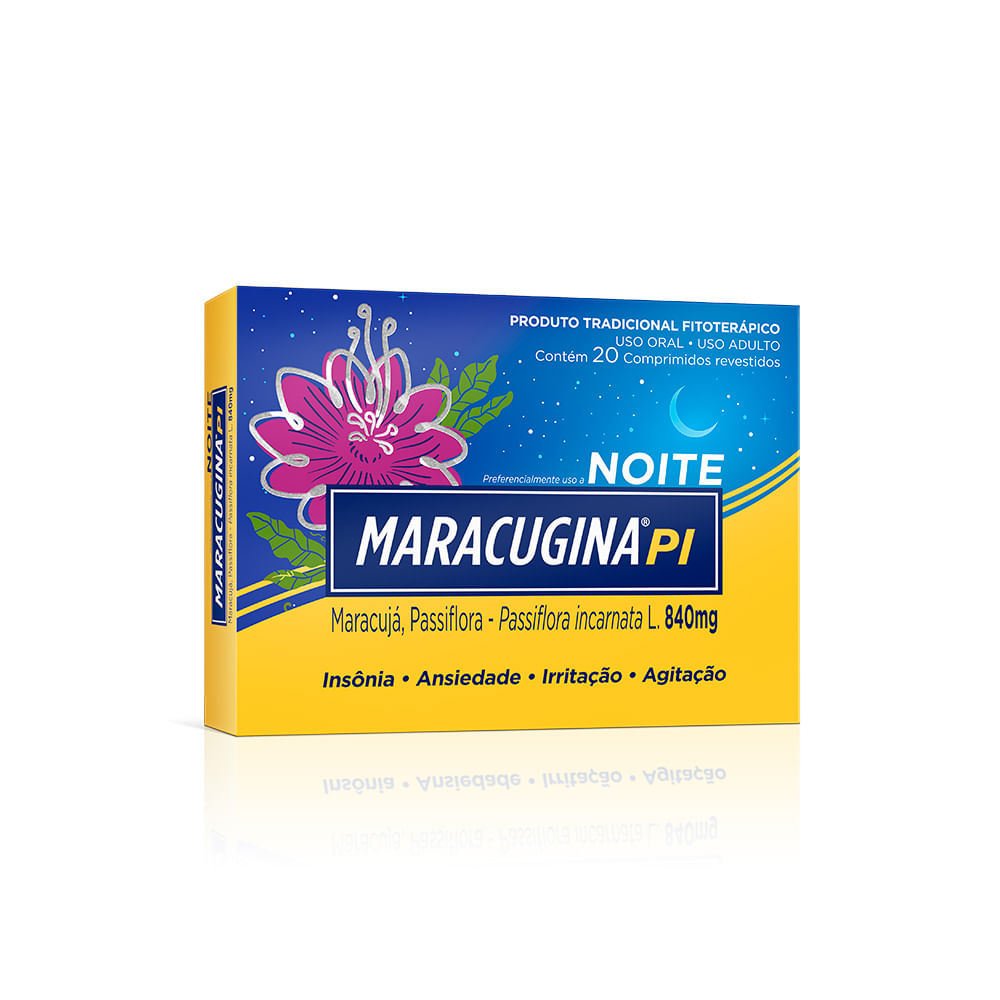 Thumbnail de MARACUGINA PI 840MG CAIXA COM 20 COMPRIMIDOS