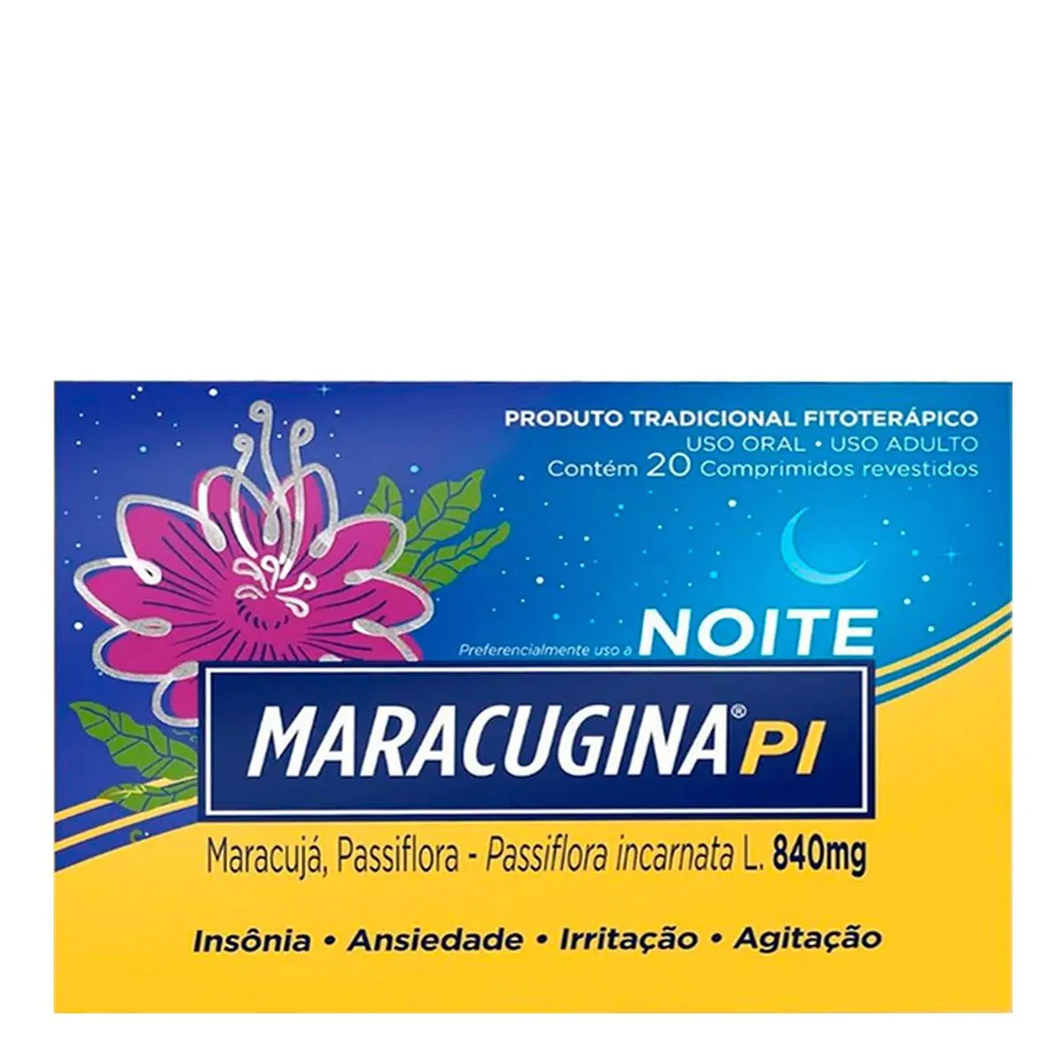 MARACUGINA PI 840MG CAIXA COM 20 COMPRIMIDOS