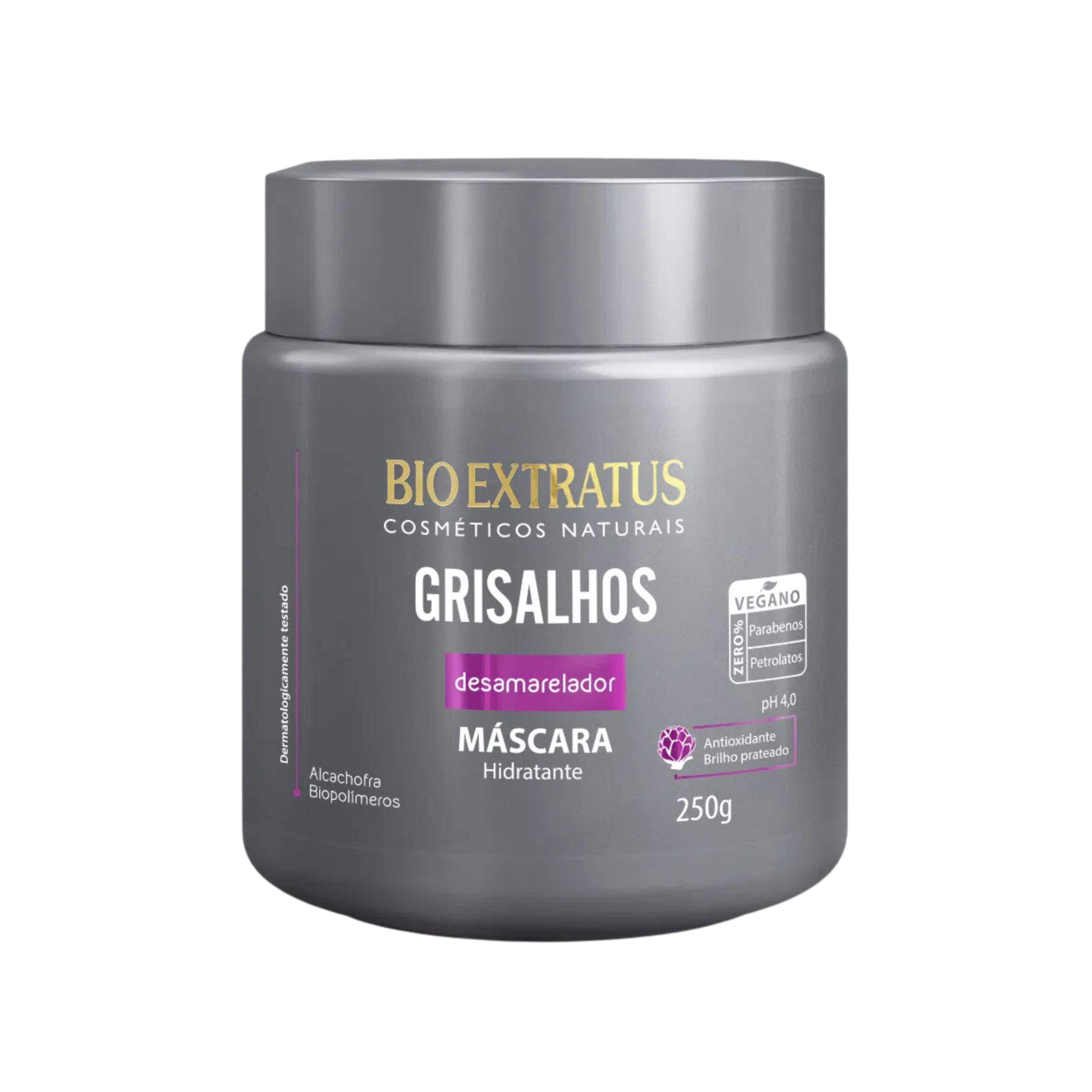 MASCARA BIO EXTRATUS GRISALHOS 250G