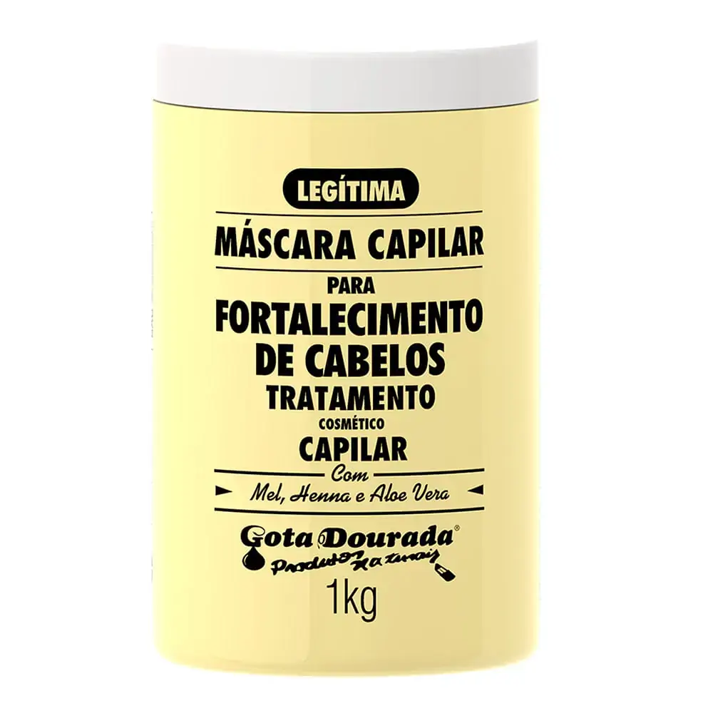 MASCARA GOTA DOURADA FORTALECIMENTO TRADICIONAL 500MG
