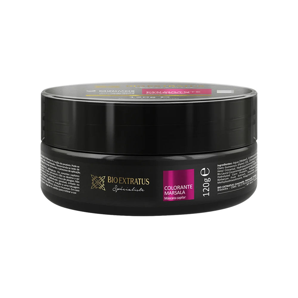 MASCARA MATIZADORA BIO EXTRATUS SPECIALISTE COR MARSALA 120G