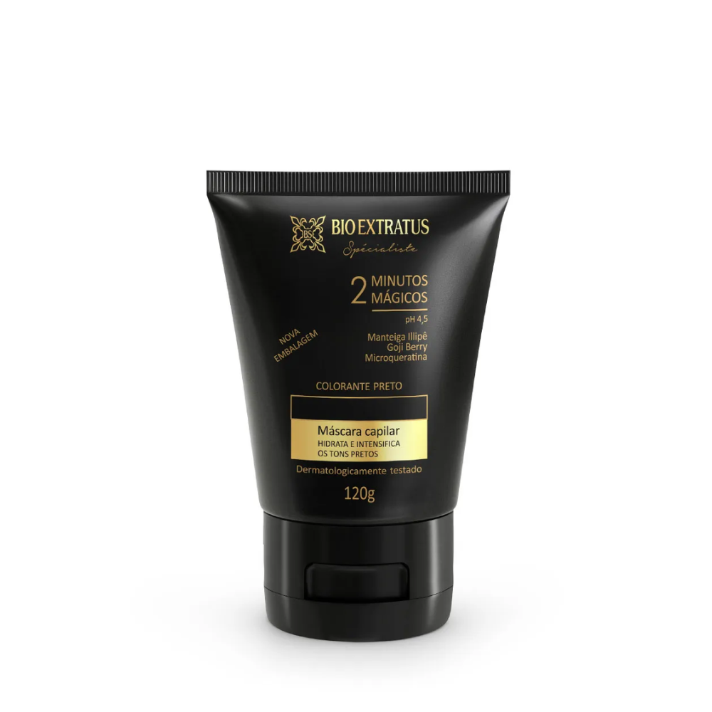 MASCARA MATIZADORA BIO EXTRATUS SPECIALISTE COR PRETO 120G