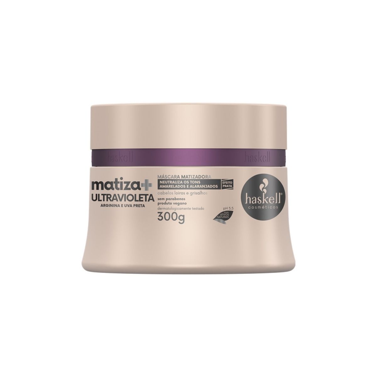 MASCARA MATIZADORA HASKELL MAIS ULTRA VIOLETA 300GR
