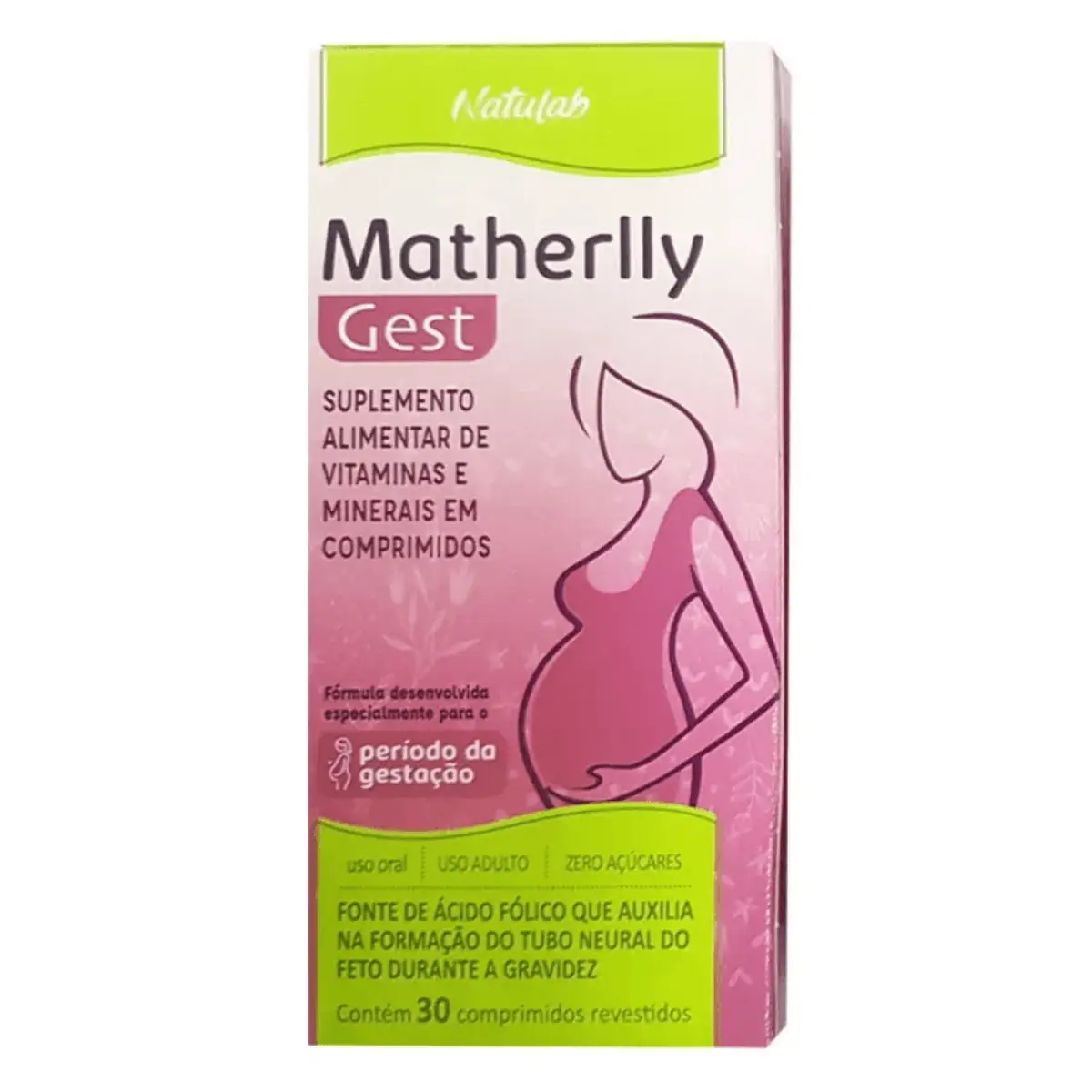 MATHERLLY GEST 1000MG COM 30 COMPRIMIDOS