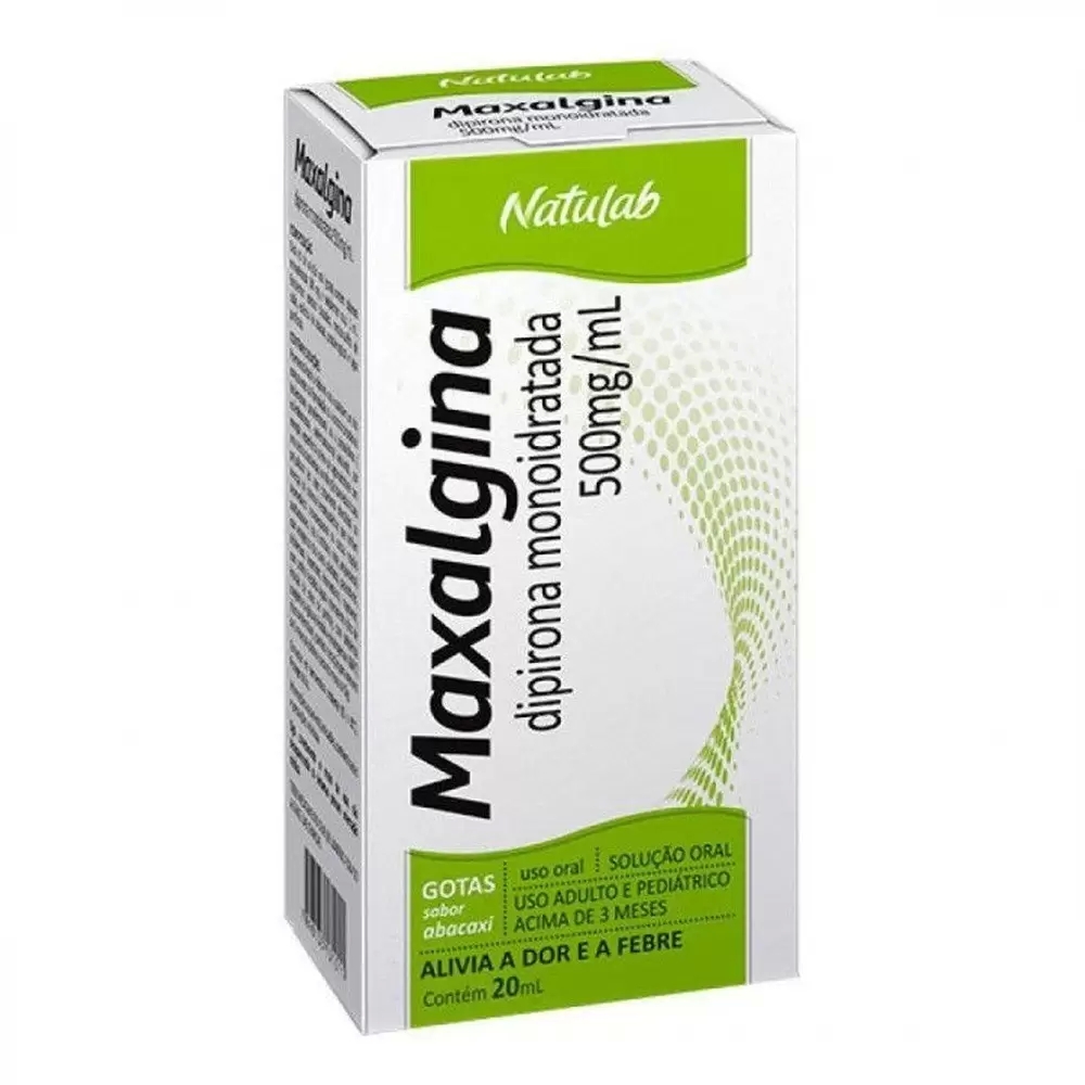 MAXALGINA 500MG/ML SOLUCAO ORAL FRASCO GOTAS COM 10ML