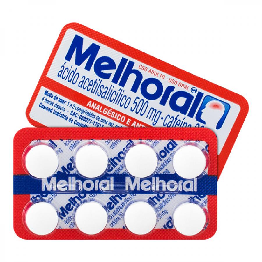 MELHORAL 500MG+30MG CAIXA COM 200 COMPRIMIDOS
