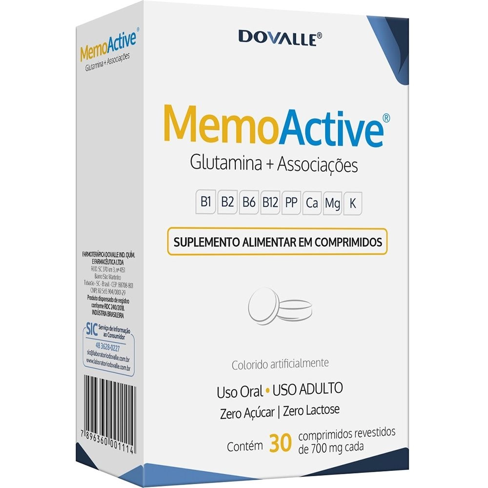 MEMOACTIVE COM 30 COMPRIMIDOS
