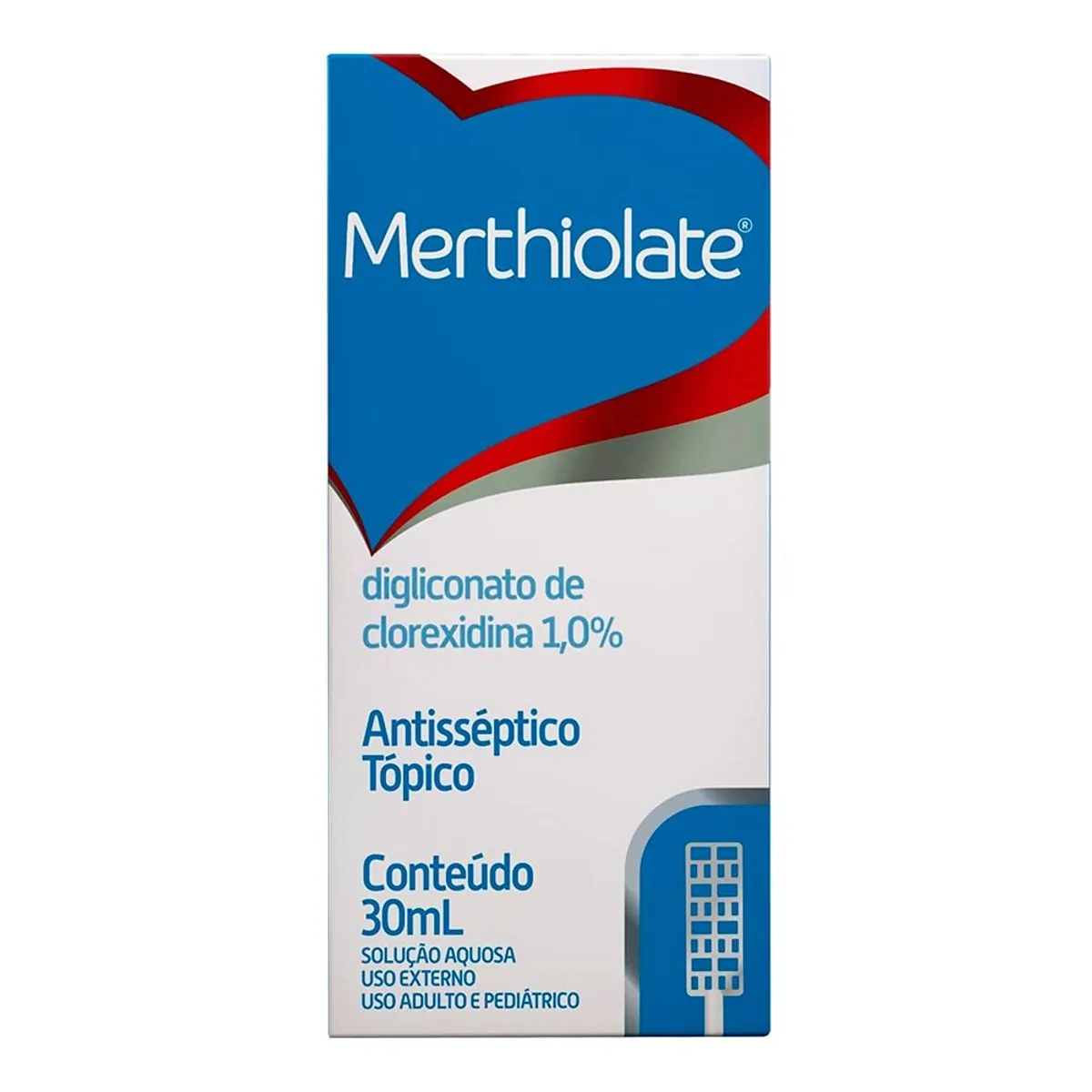 MERTHIOLATE 10MG SOLUCAO FRASCO COM 30ML