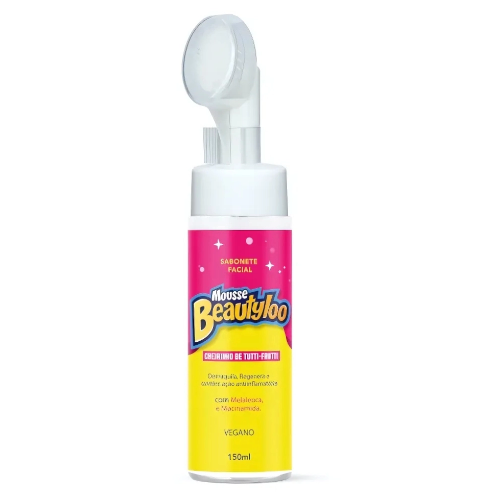 MOUSSE DE LIMPEZA FACE BEAUTIFUL BEAUTYLOO TUTTI-FRUTTI