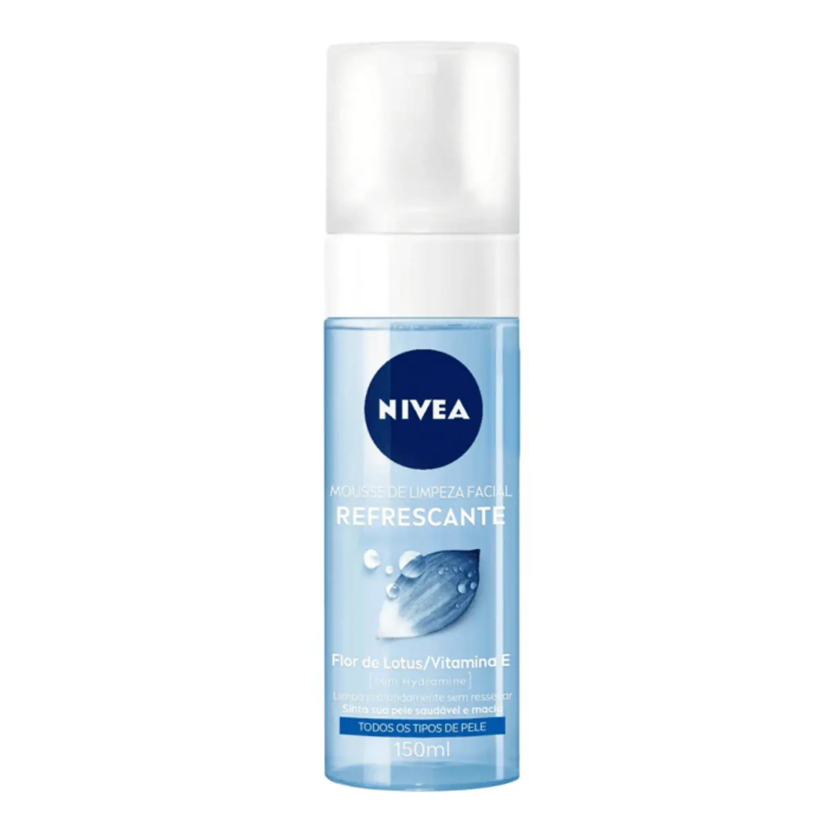 MOUSSE DE LIMPEZA NIVEA PELE NORMAL A MISTA 150ML