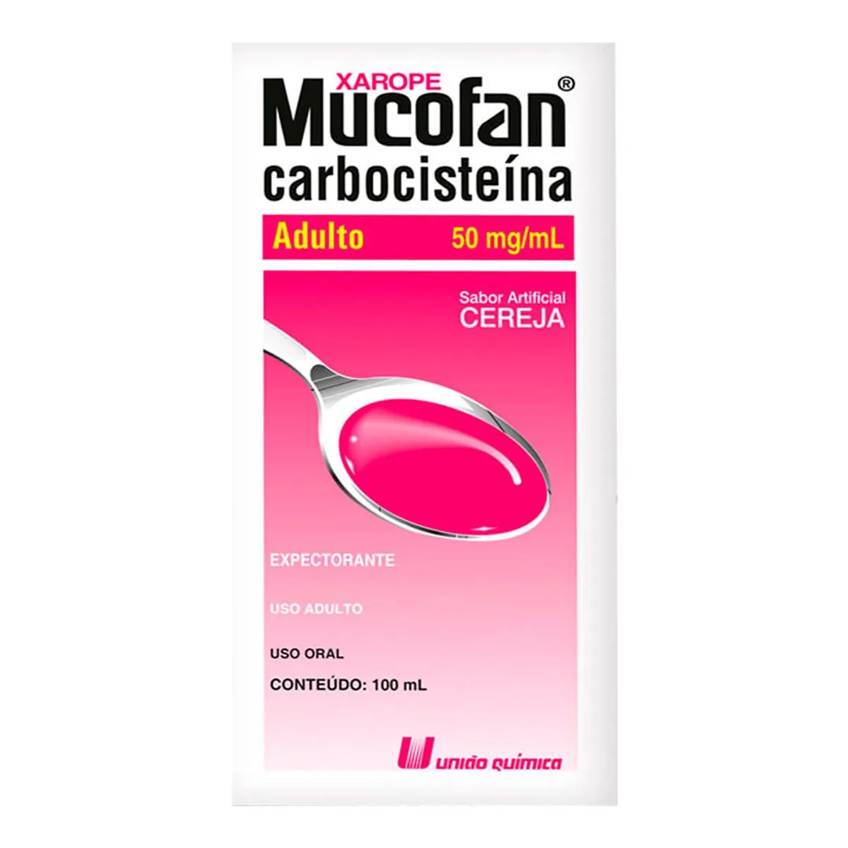 Thumbnail de MUCOFAN 50MG/ML XAROPE ADULTO FRASCO COM 100ML