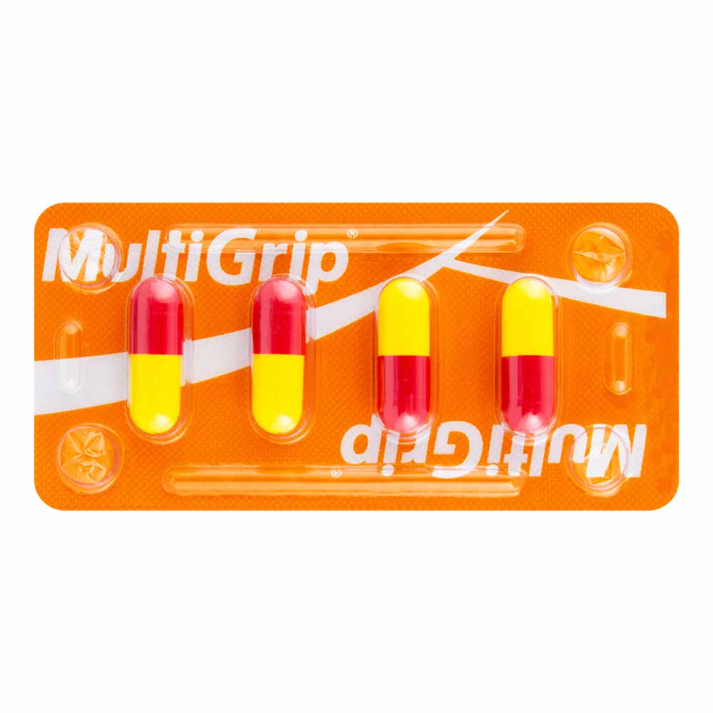MULTIGRIP CARTELA COM 4 CAPSULAS